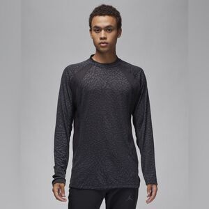 Nike Air Jordan Dri-FIT ADV Long Sleeve Shirt Elephant Print Black